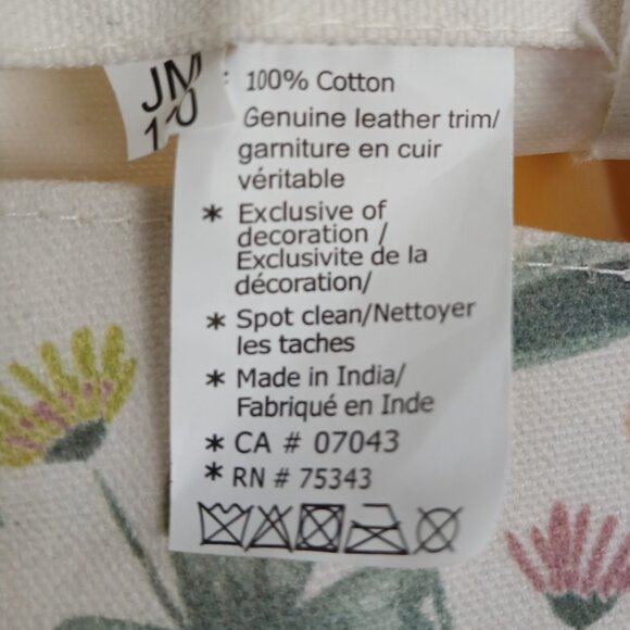 LARGE LAURA ASHLEY TOTE BAG - Picture 13 of 16